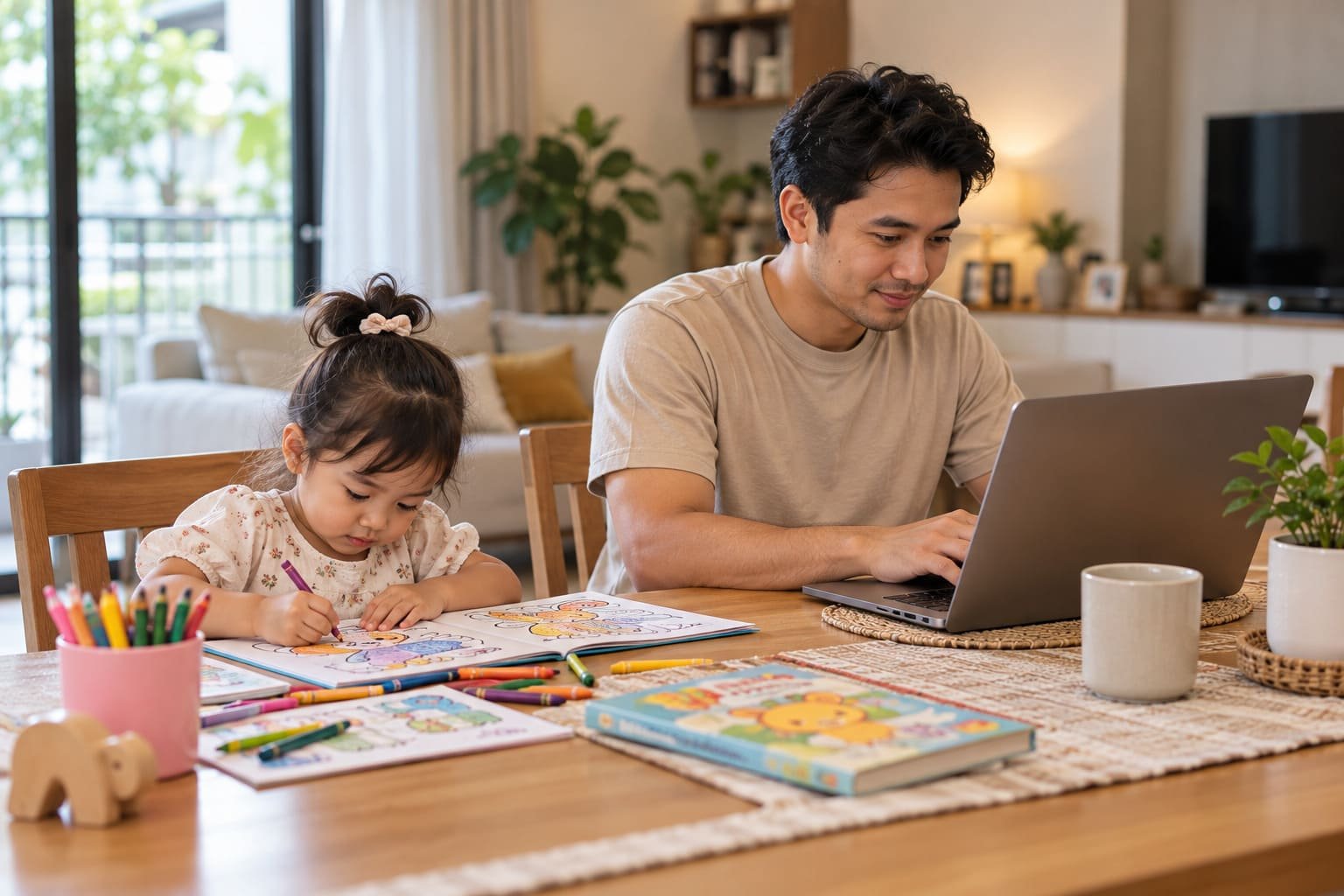 Kerja Dari Rumah Dengan Anak Kecil: Tip Praktikal
